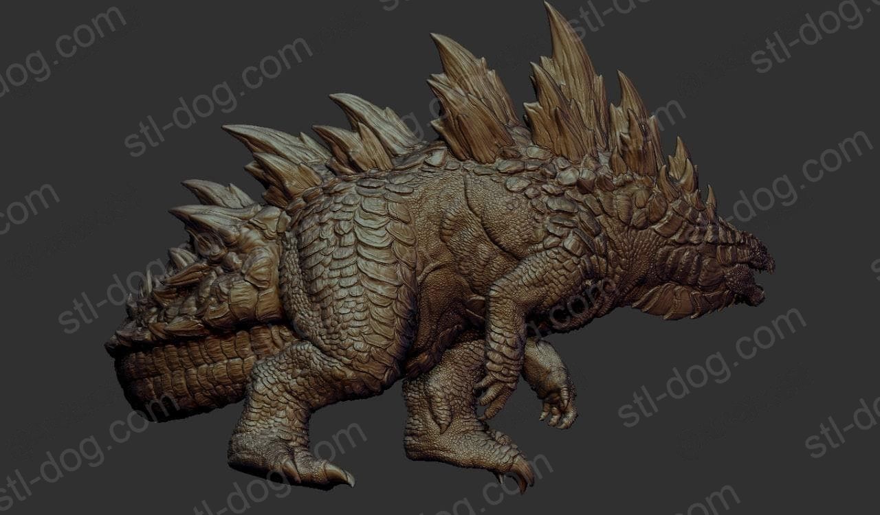 哥斯拉(Gojira) 3D打印图纸